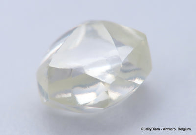 G VVS1 natural diamond ideal for uncut diamond jewelry. Out from a diamond mine. 0.83 carat