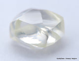 G VVS1 natural diamond ideal for uncut diamond jewelry. Out from a diamond mine. 0.83 carat