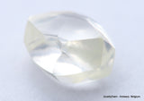 G VVS1 natural diamond ideal for uncut diamond jewelry. Out from a diamond mine. 0.83 carat