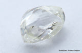 E VVS1 beautiful diamond out from a diamond mine. High quality natural diamond 0.84 carat