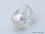 F Flawless, clean white gem diamond out from a diamond mine. Natural diamond. 0.85 carat