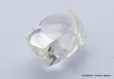 F Flawless, clean white gem diamond out from a diamond mine. Natural diamond. 0.85 carat