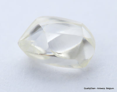 F VS2 diamond ideal for uncut diamond jewelry. Out from a diamond mine 0.85 carat