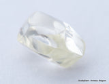 F VS2 diamond ideal for uncut diamond jewelry. Out from a diamond mine 0.85 carat