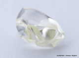 G VVS1 natural diamond ideal for uncut diamond jewelry. Out from a diamond mine. 0.86 carat