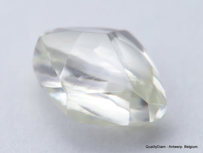 E VVS1 beautiful diamond out from a diamond mine. High quality natural diamond 0.87 carat