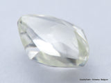 E VVS1 beautiful diamond out from a diamond mine. High quality natural diamond 0.87 carat