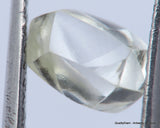 G VVS2 diamond ideal for uncut diamond jewelry. Out from a diamond mine 0.92 carat