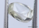 G VVS2 diamond ideal for uncut diamond jewelry. Out from a diamond mine 0.92 carat