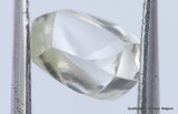 G VVS2 diamond ideal for uncut diamond jewelry. Out from a diamond mine 0.92 carat