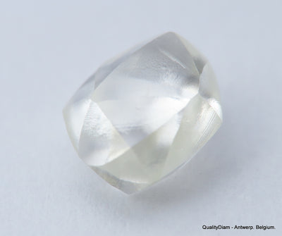 F VS1 diamond ideal for uncut diamond jewelry. Out from a diamond mine 0.86 carat