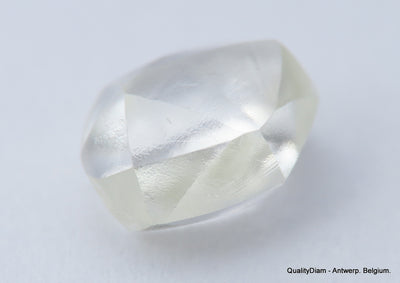 F VS1 diamond ideal for uncut diamond jewelry. Out from a diamond mine 0.86 carat