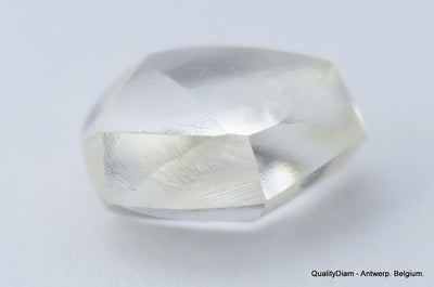 F VS1 diamond ideal for uncut diamond jewelry. Out from a diamond mine 0.86 carat