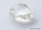 F VS1 diamond ideal for uncut diamond jewelry. Out from a diamond mine 0.86 carat