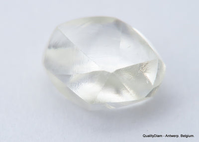 F VS1 diamond ideal for uncut diamond jewelry. Out from a diamond mine 0.86 carat