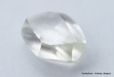 F VS1 diamond ideal for uncut diamond jewelry. Out from a diamond mine 0.86 carat