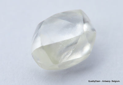 F VS1 diamond ideal for uncut diamond jewelry. Out from a diamond mine 0.86 carat