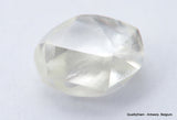 F VS1 diamond ideal for uncut diamond jewelry. Out from a diamond mine 0.86 carat