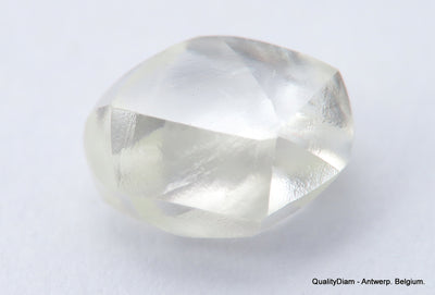 F VS1 diamond ideal for uncut diamond jewelry. Out from a diamond mine 0.86 carat