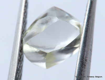 H VVS2 Real & beautiful diamond out diamond mine. natural, uncut gemstone 0.81 carat