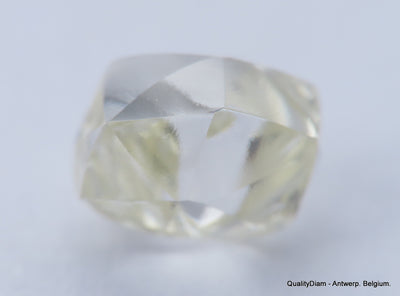 Clean White Rough Diamond High Value High Quality H Flawless Diamond 0.54 carat