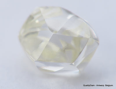 Clean White Rough Diamond High Value High Quality H Flawless Diamond 0.54 carat