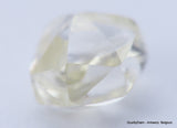 Clean White Rough Diamond High Value High Quality H Flawless Diamond 0.54 carat