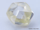 Clean White Rough Diamond High Value High Quality J Flawless Diamond 0.60 carat