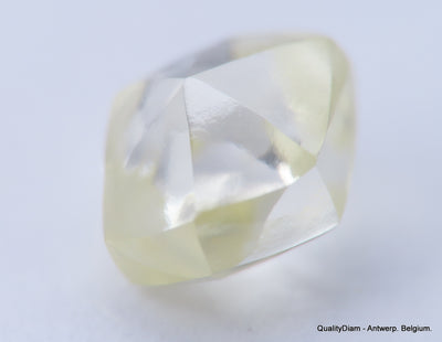 Clean White Rough Diamond High Value High Quality J Flawless Diamond 0.60 carat