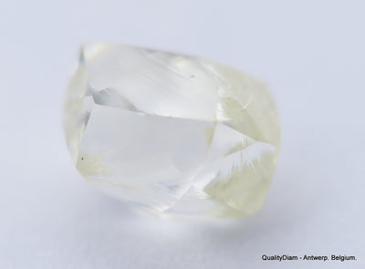 Clean White Rough Diamond High Value High Quality H Flawless Diamond 0.64 carat