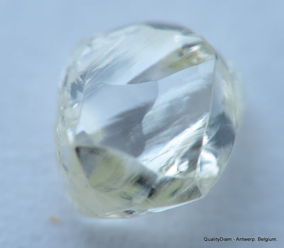 H VVS1 Real & beautiful diamond out diamond mine. natural, uncut gemstone