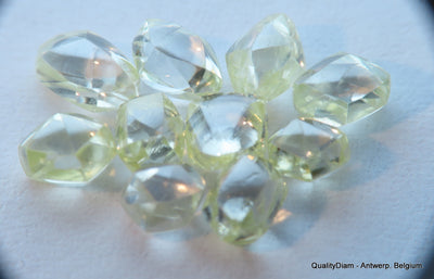 4.24 carats beautiful collection of natural diamonds out from diamond mines