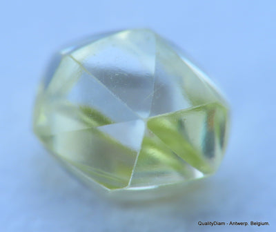 For rough diamond jewelry: 0.34 carat Fancy Yellow beautiful gem diamond