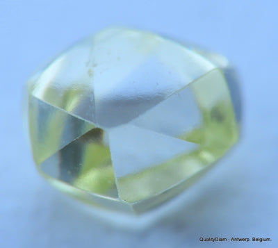 For rough diamond jewelry: 0.34 carat Fancy Yellow beautiful gem diamond