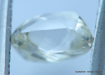 G Flawless beautiful natural diamond out from a diamond mine