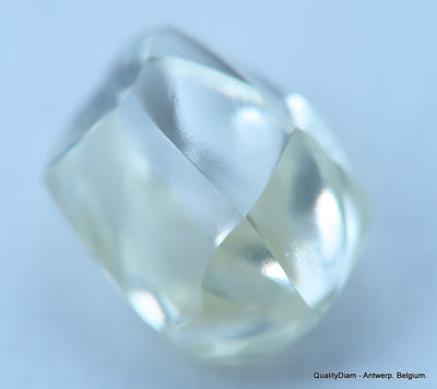 G Flawless beautiful natural diamond out from a diamond mine