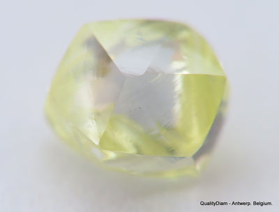 For rough diamond jewelry 0.44 carat Fancy Yellow beautiful gem diamond