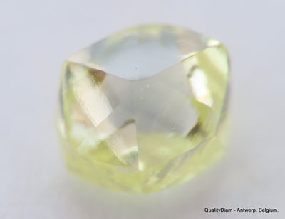 For rough diamond jewelry 0.44 carat Fancy Yellow beautiful gem diamond