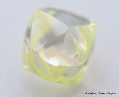 For rough diamond jewelry 0.44 carat Fancy Yellow beautiful gem diamond