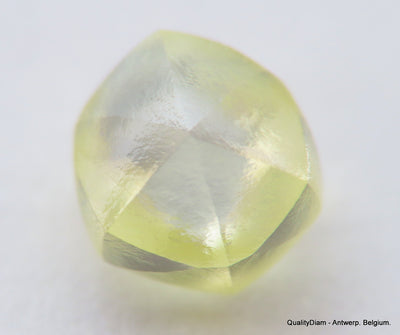 Beautiful diamond intense fancy yellow rare natural diamond mackle