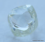 G Flawless clean white diamond out from a diamond mine. Natural, uncut gemstone