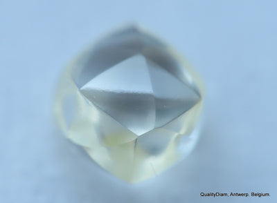 Flawless clean natural diamond uncut, raw, rough diamond out from diamond mine