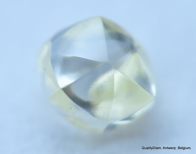 Flawless clean natural diamond uncut, raw, rough diamond out from diamond mine