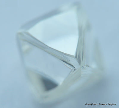 E Flawless, top end gemstone full white natural diamond out from a diamond mine